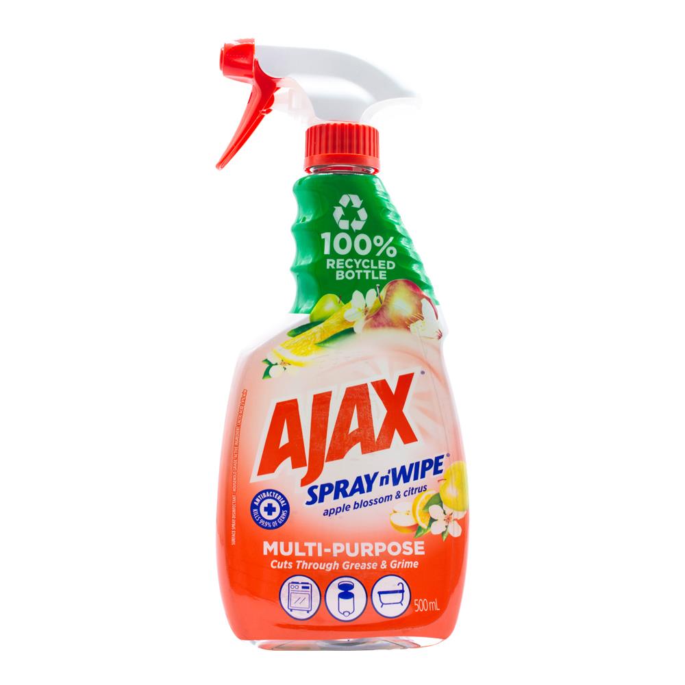 Ajax Spray Apple & Citrus 500ml - $2.99 EA / CTN QTY: 8