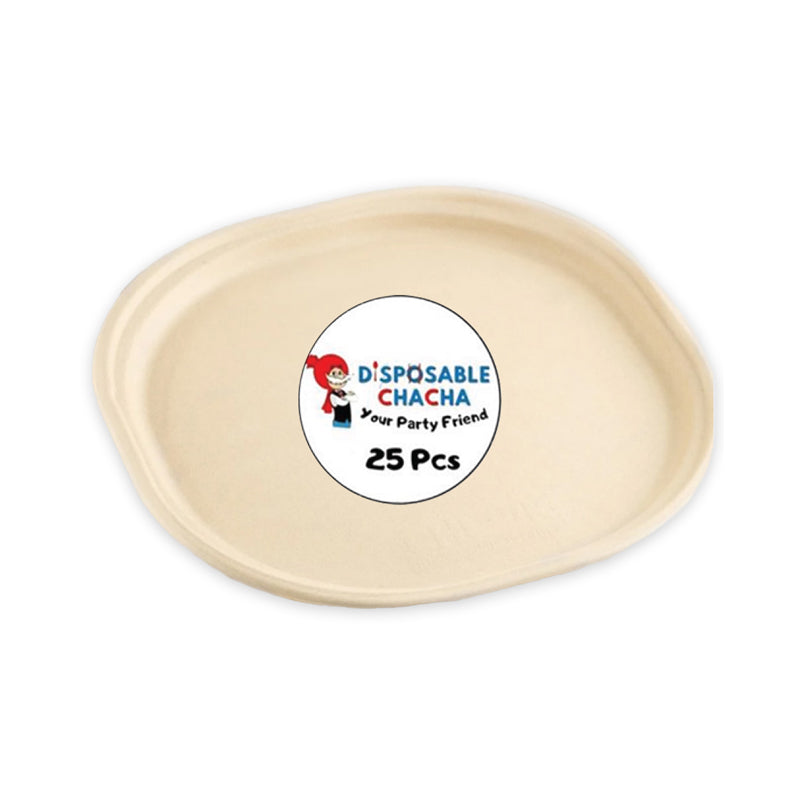 Disposable Chacha 12" Square Plate (25PCS) - $4.60 EA / CTN QTY: 16