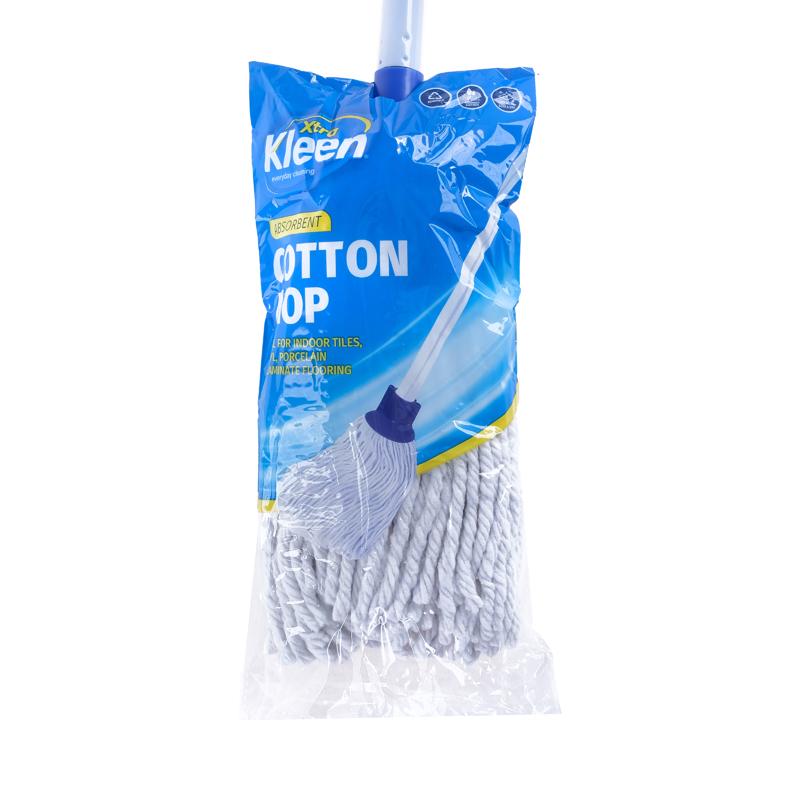 Mop & Handle Cotton 1.2m - $4.00 EA / CTN QTY: 12
