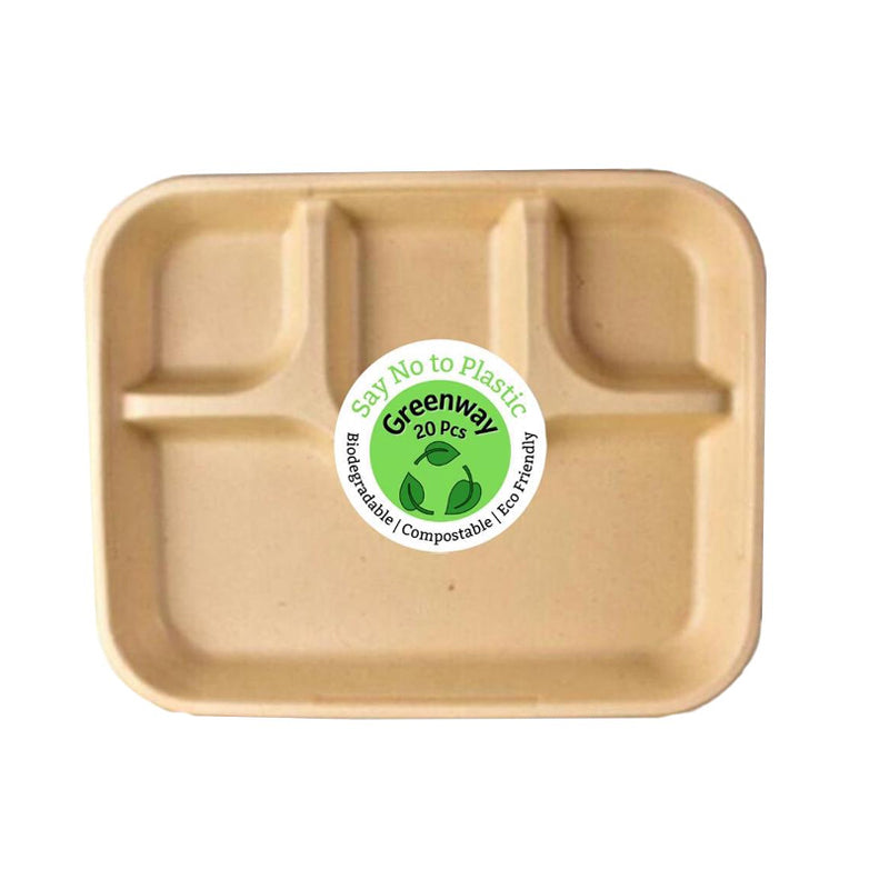 Greenway 4 Comp Plate 20PCS - $6.99 EA / CTN QTY: 20