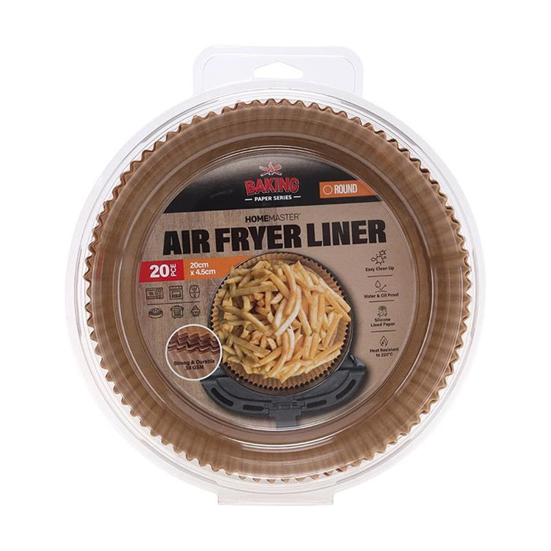Air Fryer Liner Round 2cm 20PK - $1.50 EA / CTN QTY: 12