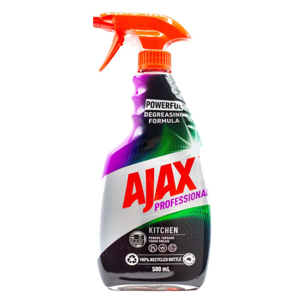 Ajax Professional Trigger Kitchen Power Degreaser 500ml - $3.49 EA / CTN QTY: 8
