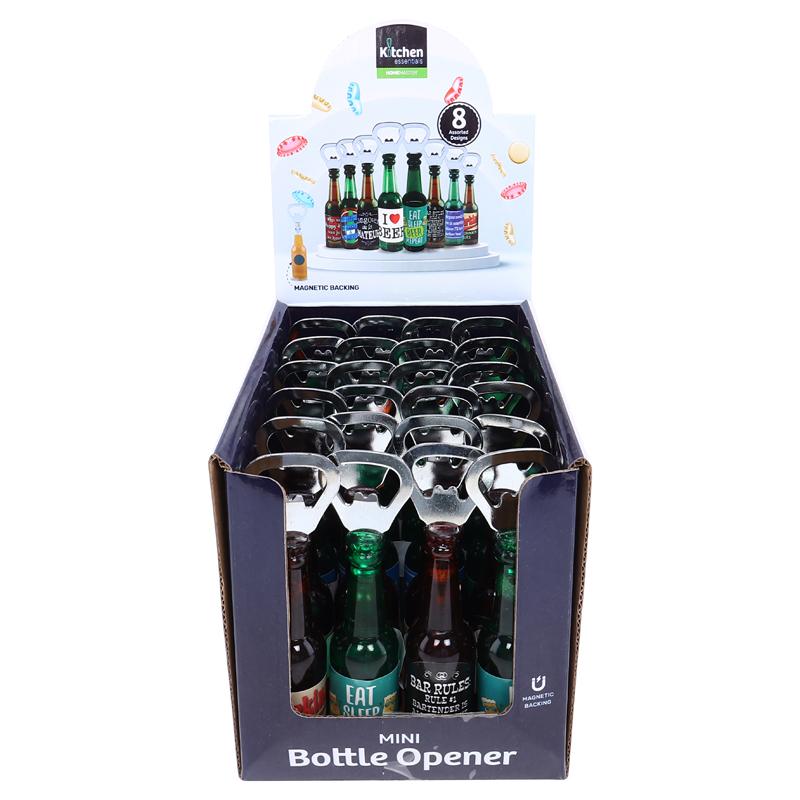 Bottle Opener Beer Bottle Shaped - $1.50 EA / CTN QTY: 24