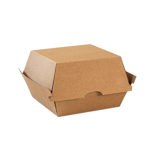 Cheap Price Burger Box CB2 / Brown Hard Corrugated - 250PCS