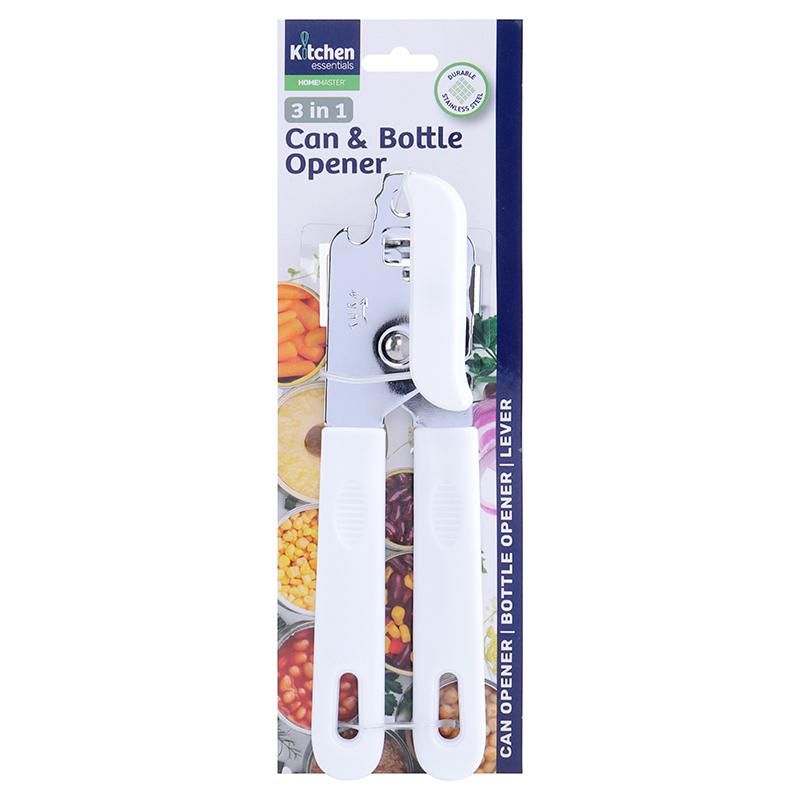Multifunctional Can Opener White - $2.50 EA/ CTN QTY: 12