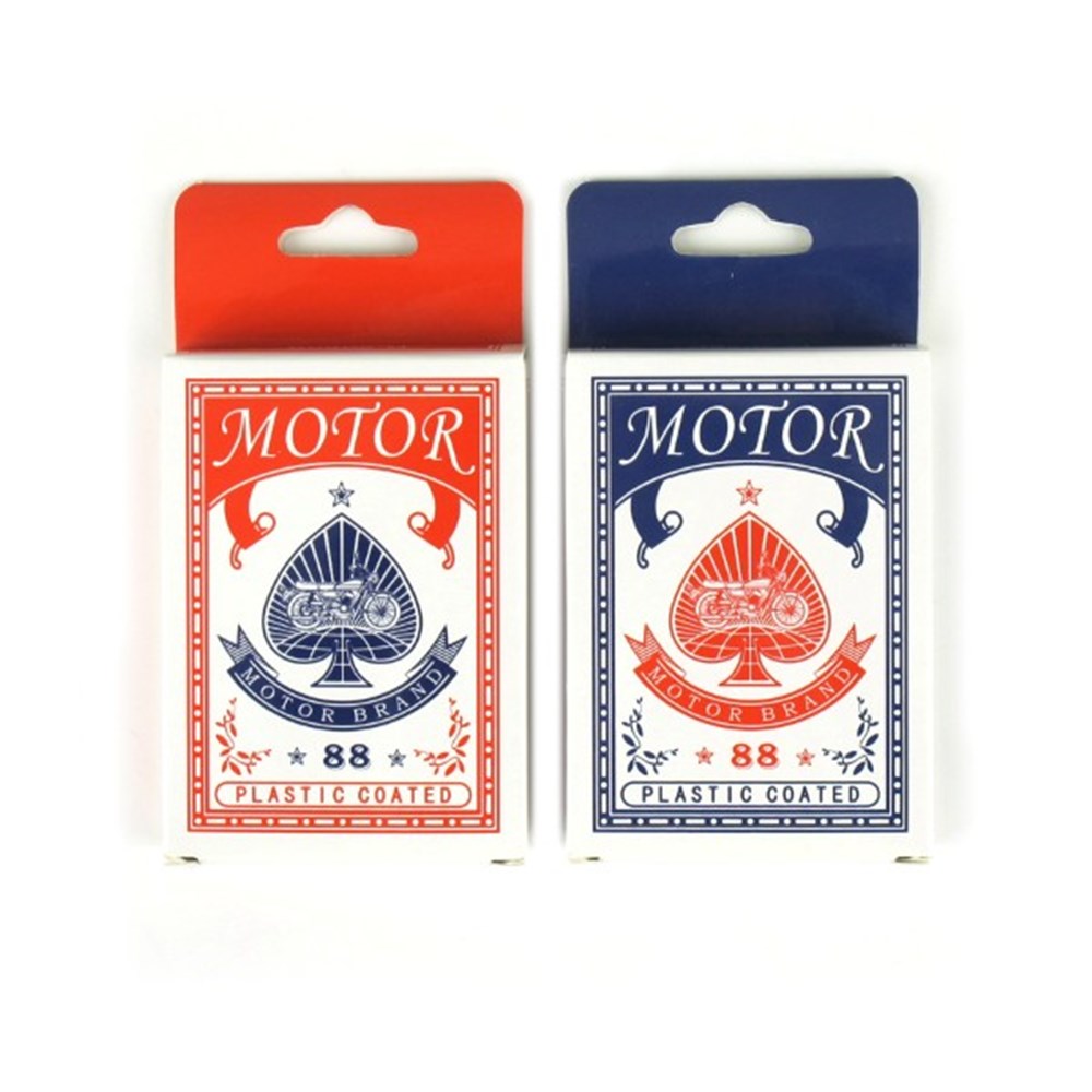 Motor playing cards Red / Blue - $1.35 EA / CTN QTY:24
