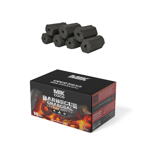 Barbecue Coal Premium Quality-10kg - $21 EACH / CTN QTY: 8 - Good Seller