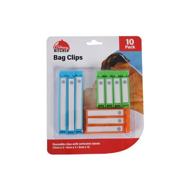 Bag Clips 10pk - $1.75 EA / CTN QTY: 12