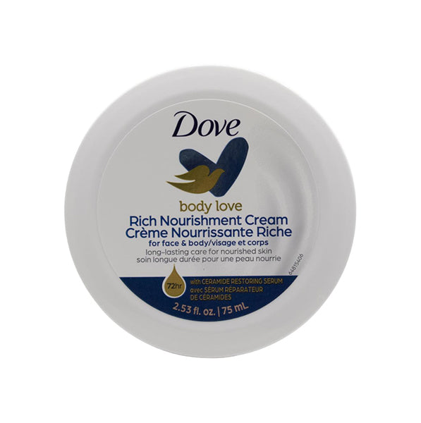 Dove Cream for Face and Body 75ml - $2.50 EA / CTN QTY: 12
