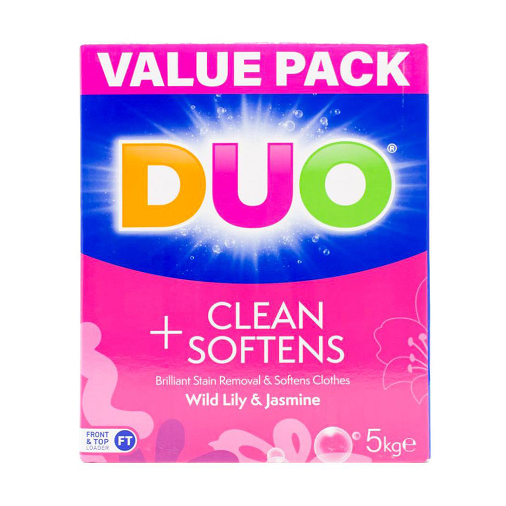 Duo Laundry Powder Wild Lily & Jasmine 5kg - $9.99 EA / CTN: 2