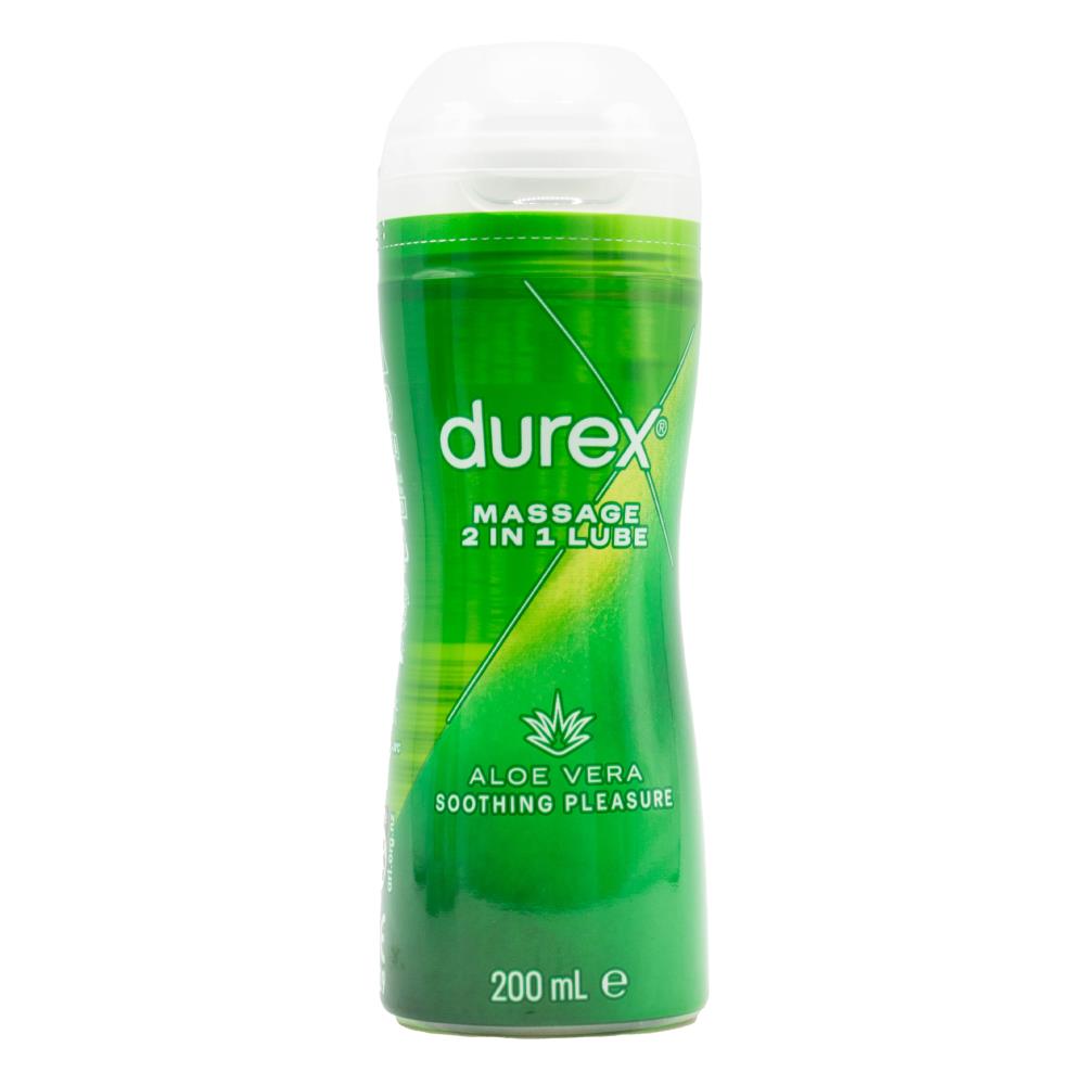 Durex 2 IN 1 Lube Aloe Vera Soothing Pleasure 200ml - $4.25 EA / CTN QTY: 3