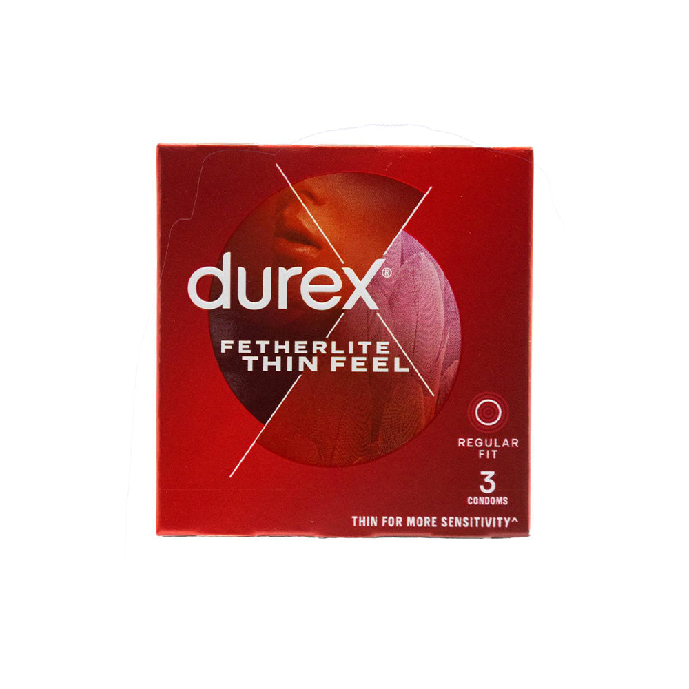 Durex Condoms Thin Feel 3PK - $2.15 EA / CTN QTY: 12