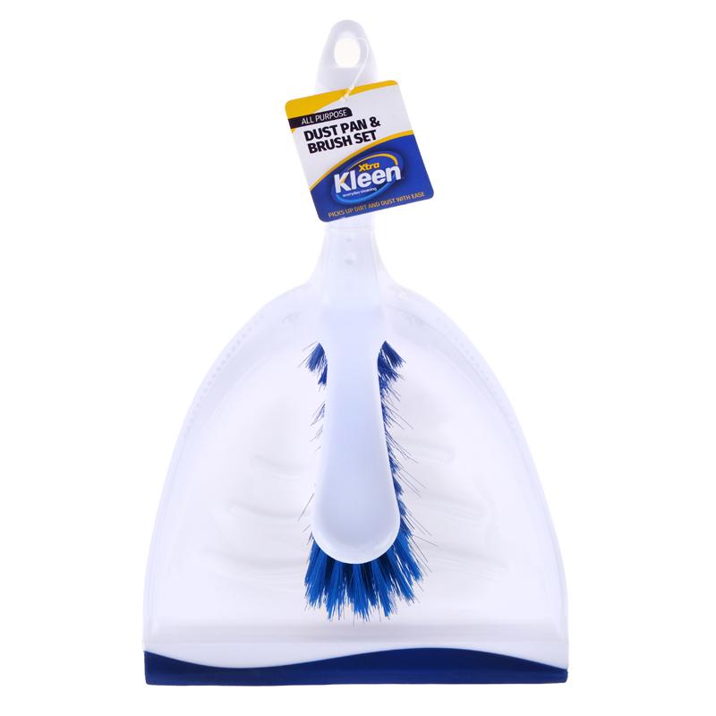 Dustpan With Rubber Lip & Brush Set 2PCS - $2.25 EA / CTN QTY: 12