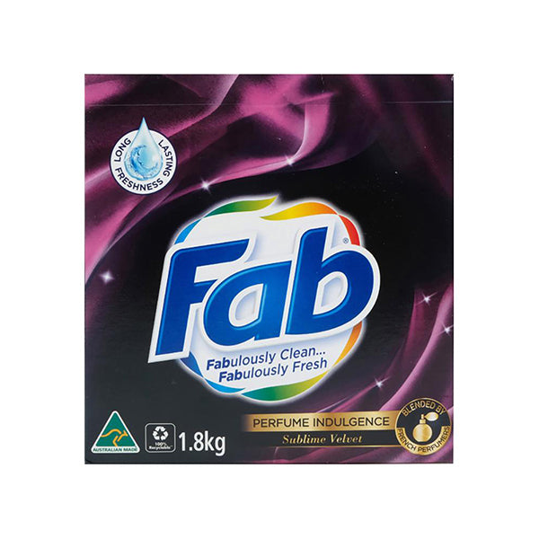 Fab Sublime Velvet 1.8kg - $7.99 EA / CTN QTY: 6