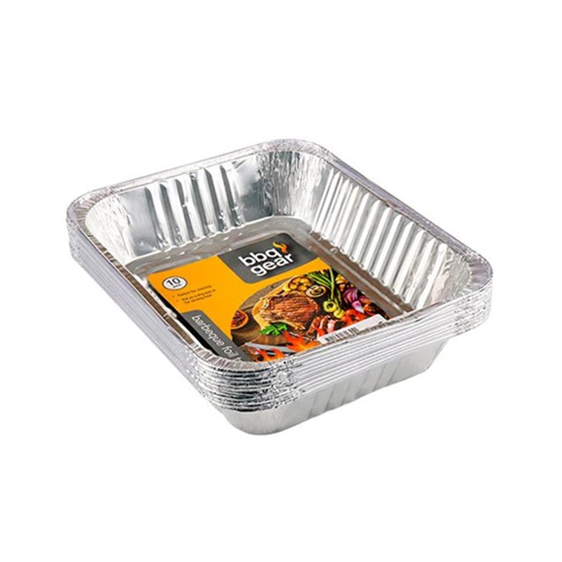 Foil Tray 3500ml 26x32.5cm 10PK - $6.75 EA/ CTN QTY: 12