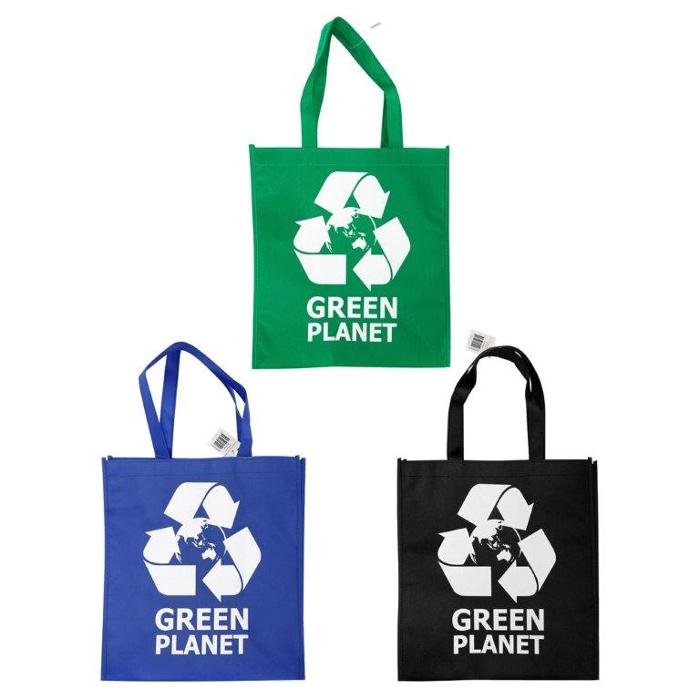 Green Cotton Bags - $0.99 EA / CTN QTY: 10