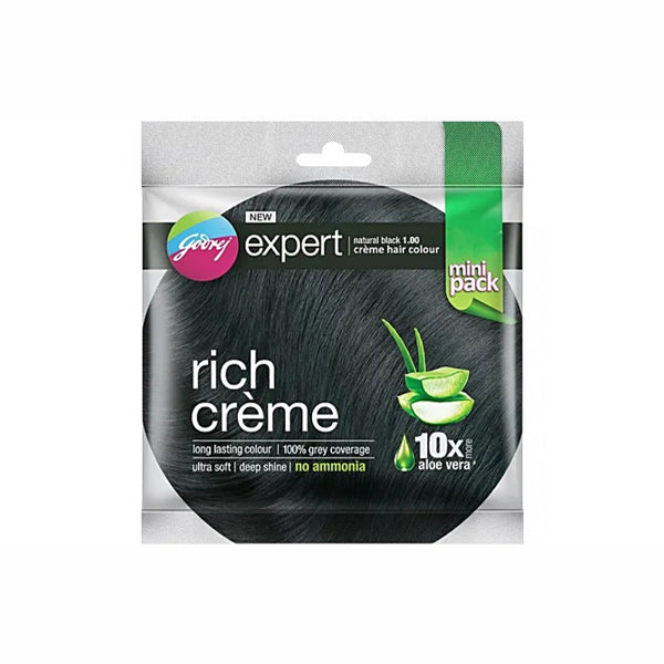 Godrej Expert Rich Cream Natural Black Hair Colour - $0.90 EA / CTN QTY: 10