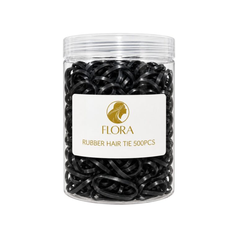 Hair Elastic Small Black 500 PK - $1.40 EA / CTN QTY: 12