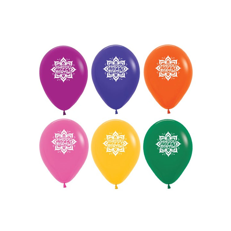 Happy Diwali Balloons - $0.85 EA / CTN QTY: 10