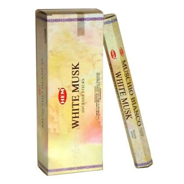 HEM Hexa White Musk Incense - $0.89 EA / CTN QTY: 36
