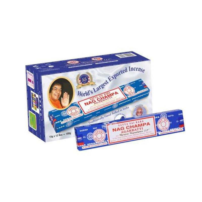 Satya Incense Nag Champa 12 Sticks - $0.99 EA / CTN QTY: 12
