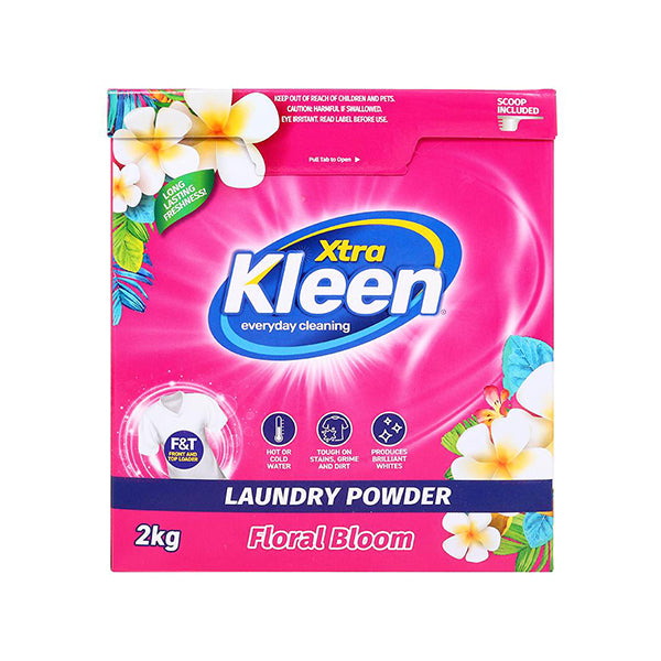 Laundry Powder w/ Scoop Floral Bloom 2kg - $5.70 EA / CTN QTY: 6