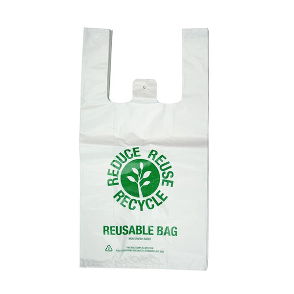 Plastic Reusable Carry Bag Medium 35um+ Printed