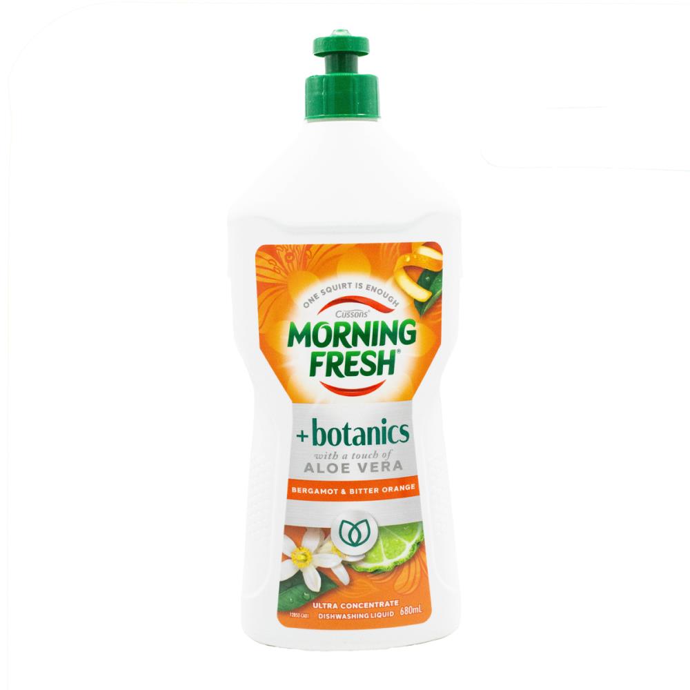 Morning Fresh Dishwashing Liquid Botanics Orange & Bergamot 680ml - $3.99 EA / CTN QTY: 8