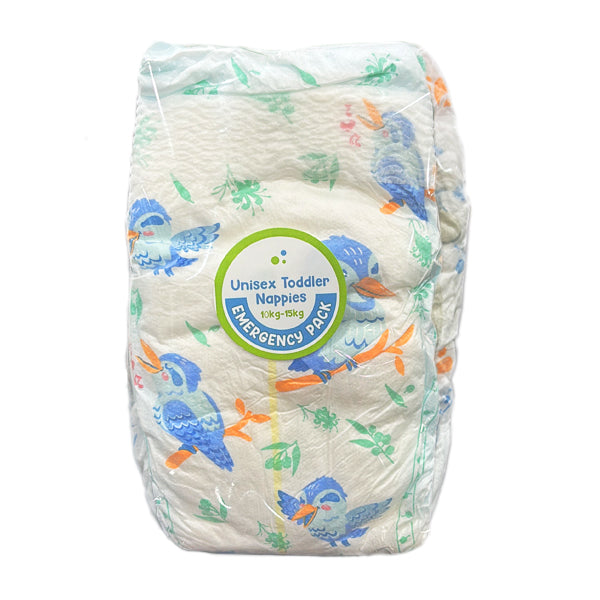 Nappies Emergency Pack Toddler 4PK - $2.49 EA / CTN QTY: 12