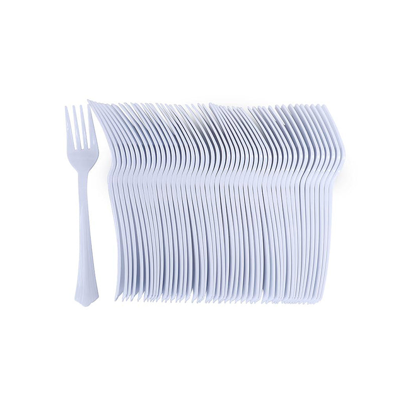 Reusable White Forks 50PK - $3.49 EA / CTN QTY: 20