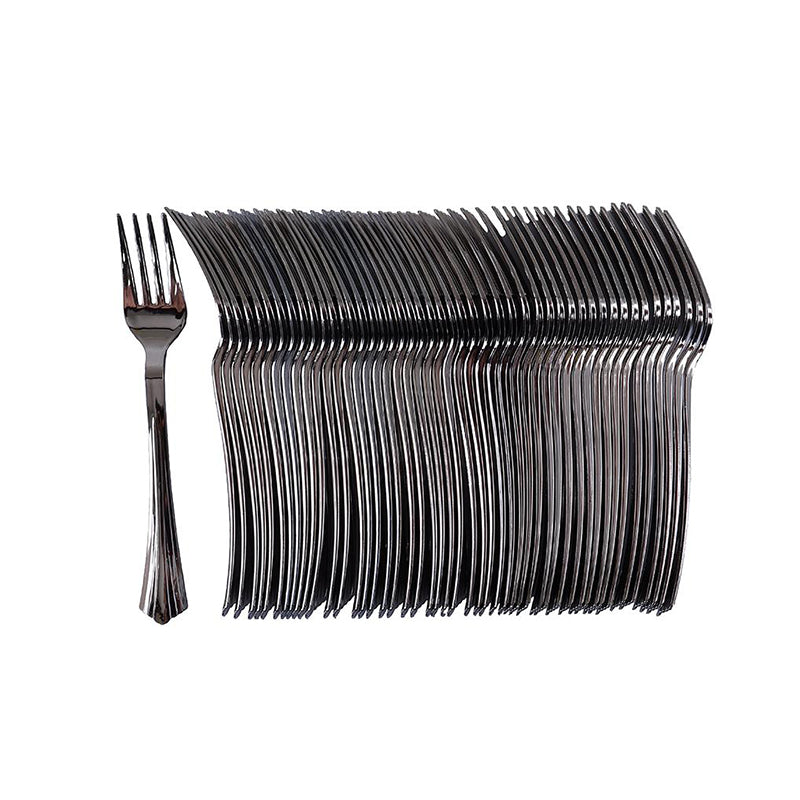 Reusable Metallic Fork 48pk - $3.99 EA / CTN QTY: 12