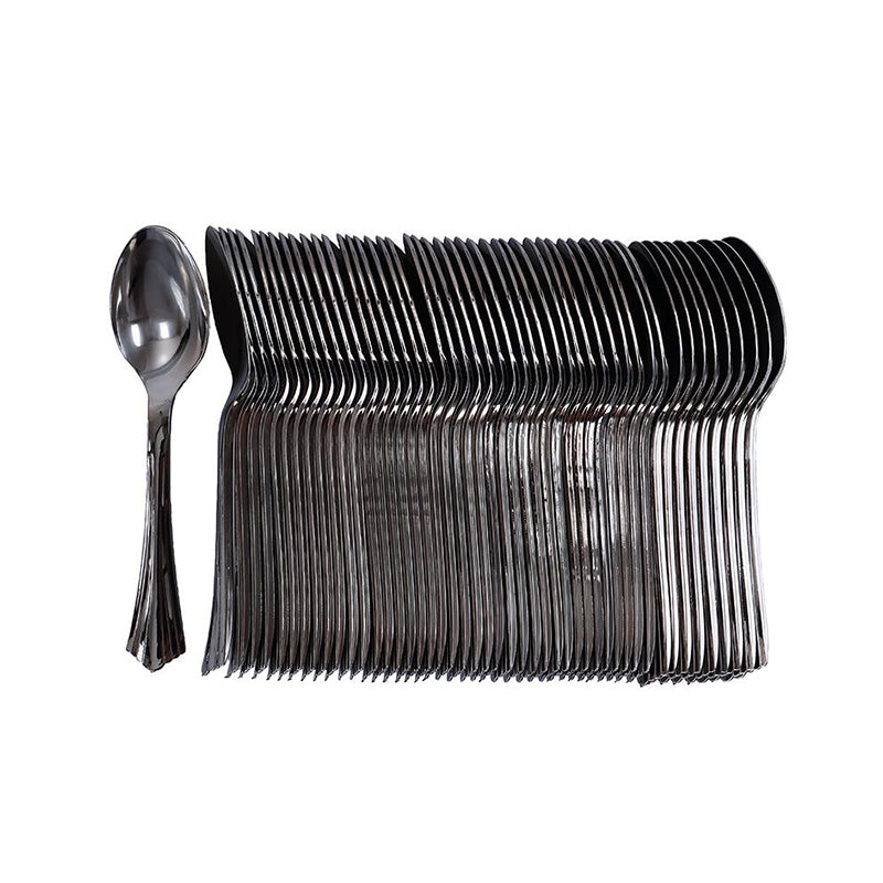 Reusable Metallic Spoon 48pk - $3.99 EA / CTN QTY: 12