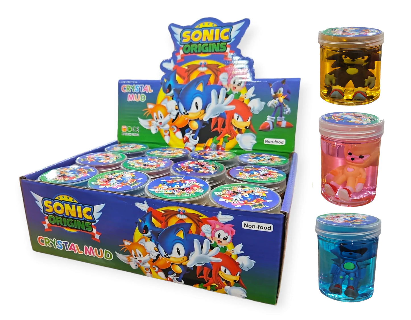 Kid's Slime with 3D Sonic - $1.50 EA / CTN QTY: 12