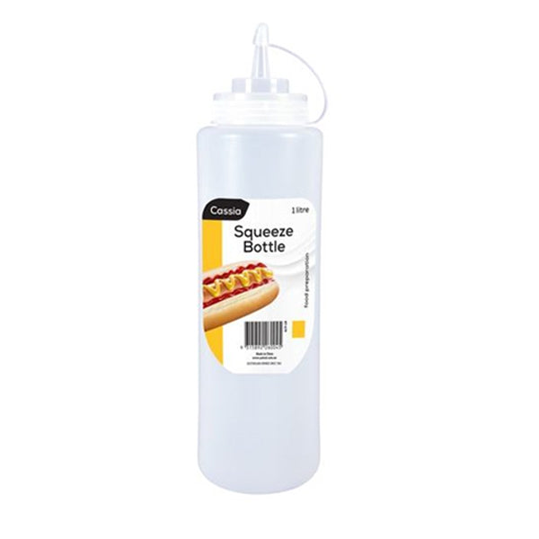 Squeeze Bottle 1000ml - $1.65 EA / CTN QTY: 12