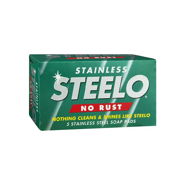 Steelo Stainless Soap Pads - $2.85 EA / CTN QTY: 9