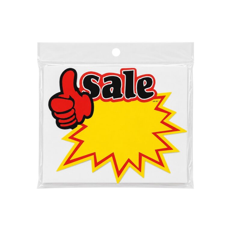 Promotion Sticker "SALE" 10pk - $0.99 EA / CTN QTY: 10