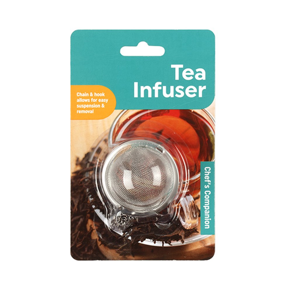 Tea Infuser S/S on chain - $1.50 EA / CTN QTY: 12