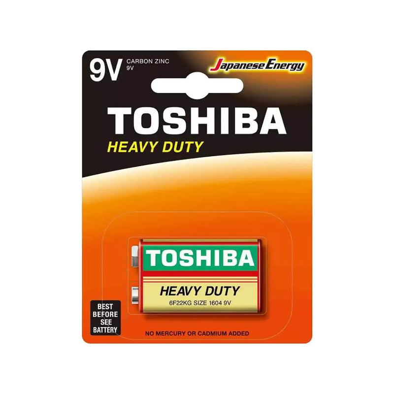 Toshiba Heavy Duty 9V - $1.65 EA / CTN QTY: 10