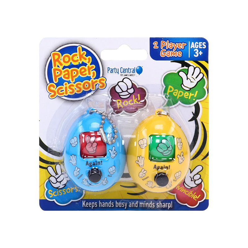 Rock, Scissor, Paper Game Press & Spin - $1.75 EA / CTN QTY: 12