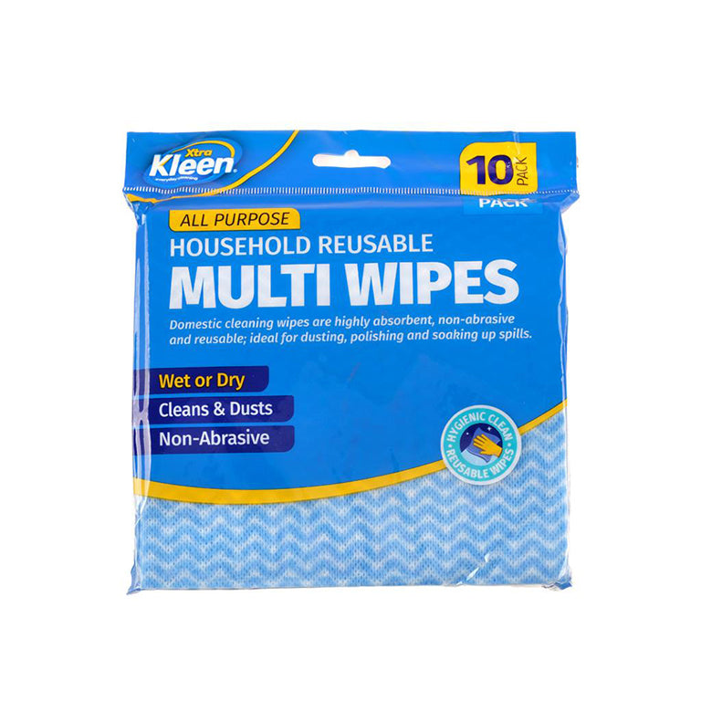 Wipes All Purpose 30cmx 30cm (10PK) - $1.20 EA / CTN QTY: 12