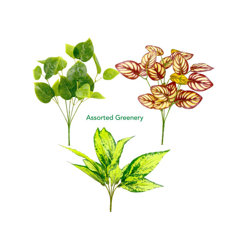 Decorative Artificial ASSTD Greenery - $1.50 EA / CTN QTY: 12