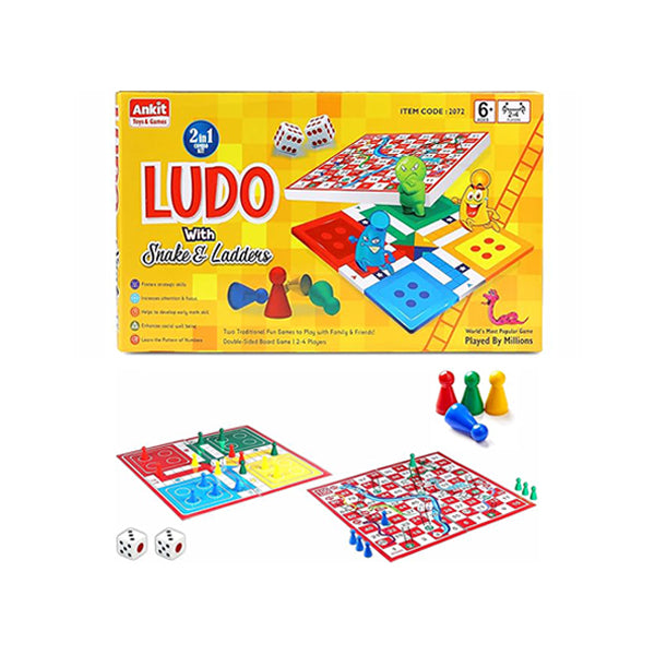 Ludo w/ Snake & Ladders - $6.99 EA / CTN QTY: 10