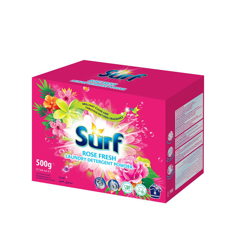 Surf Laundry Detergent Powder Rose Fresh 500g - $1.99 EA / CTN QTY: 20