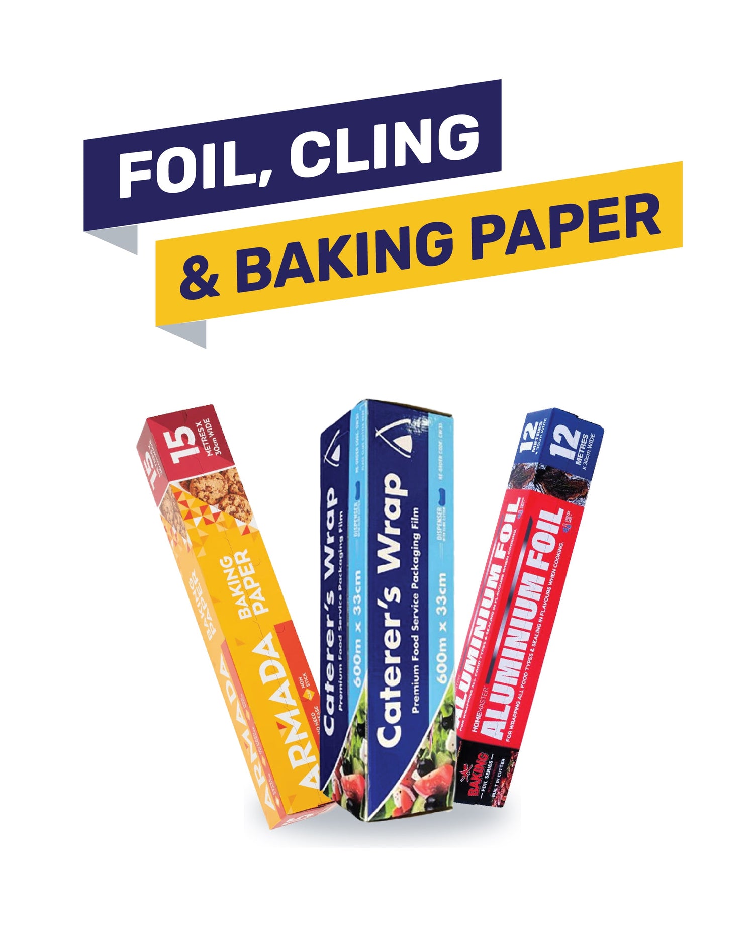 FOIL, CLING & BAKING PAPER