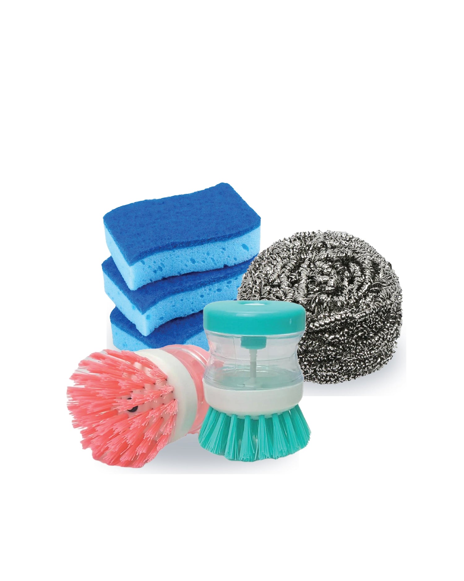 SPONGES, SCOURERS & BRUSHWARE