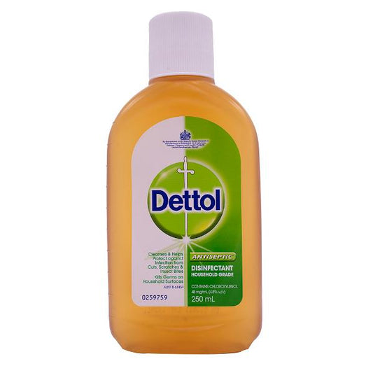 Dettol Antiseptic Liquid 250ml - $4.99 EA / CTN QTY: 12