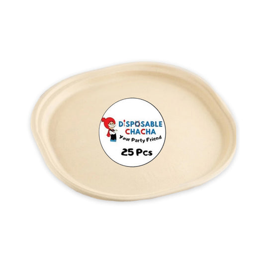 Disposable Chacha 12" Square Plate (25PCS) - $4.60 EA / CTN QTY: 16