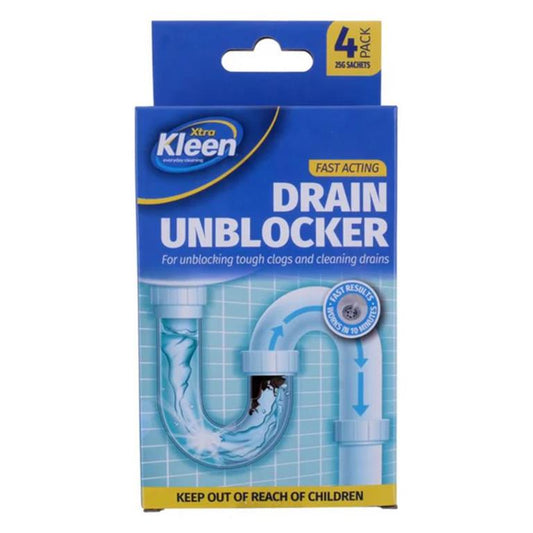 Sink and Drain Unblockers 4PK  - $2.49 EA / CTN QTY: 12