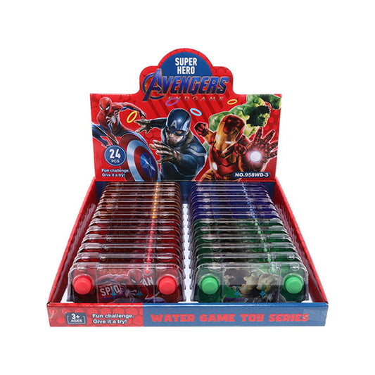 Hand Held Water Skill Game Super Hero - $1.65 EA / CTN QTY: 24