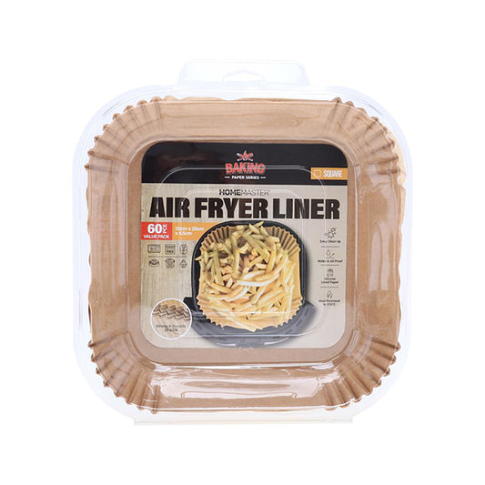 Air Fryer Liner Sqr 20cm 60PK - $2.99 EA CTN QTY: 12